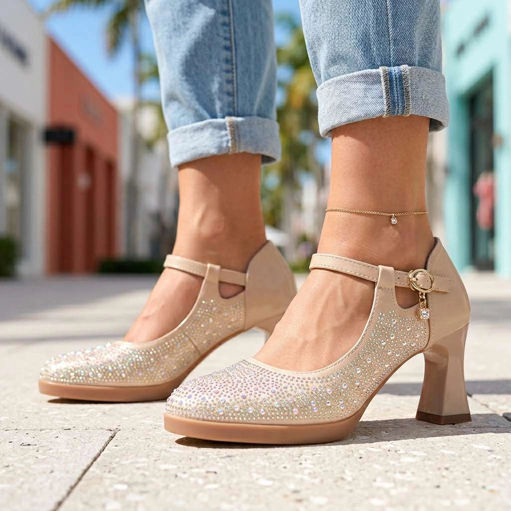 Beige rhinestone sparkling heels (2).png