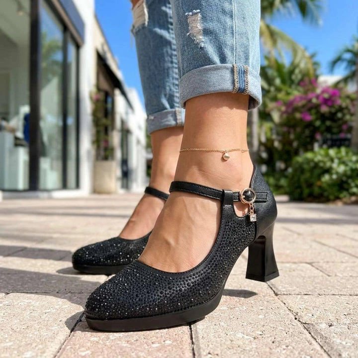 Black rhinestone sparkling heels (2).png