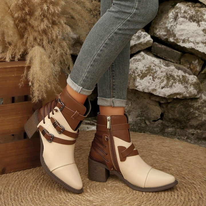 Delaney Buckle Boots