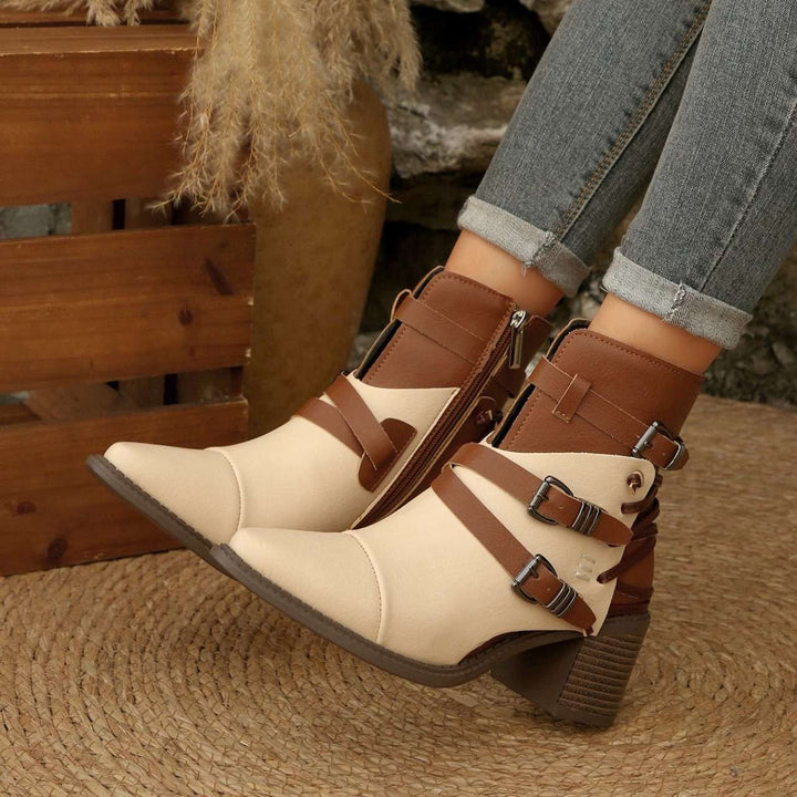 Delaney Buckle Boots
