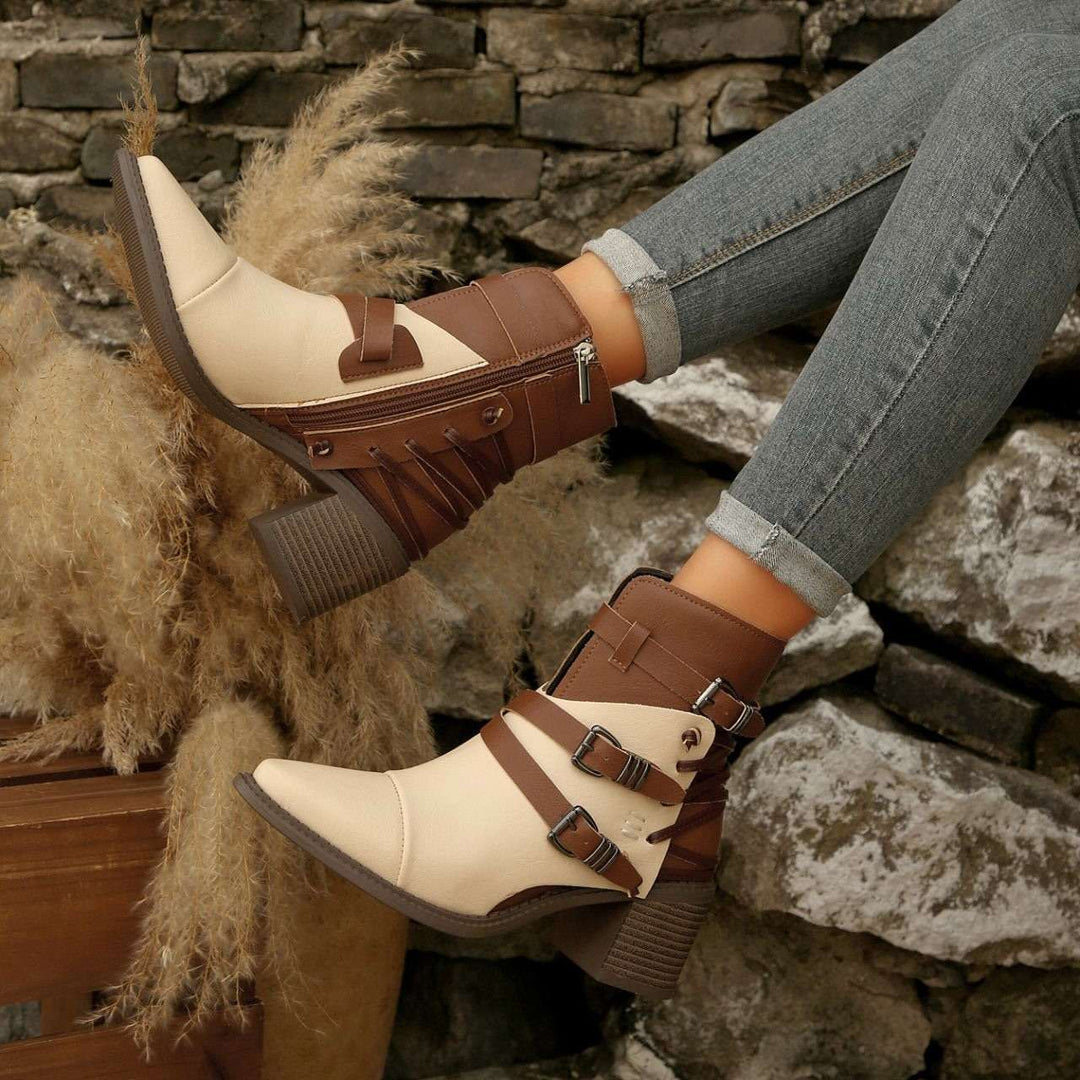 Delaney Buckle Boots