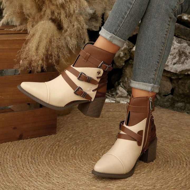 Delaney Buckle Boots