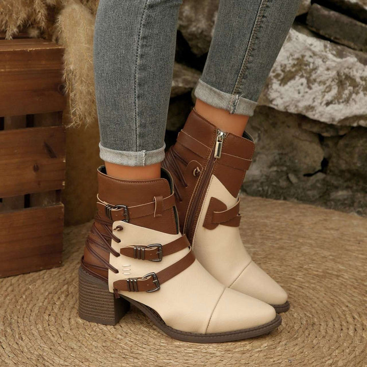 Delaney Buckle Boots