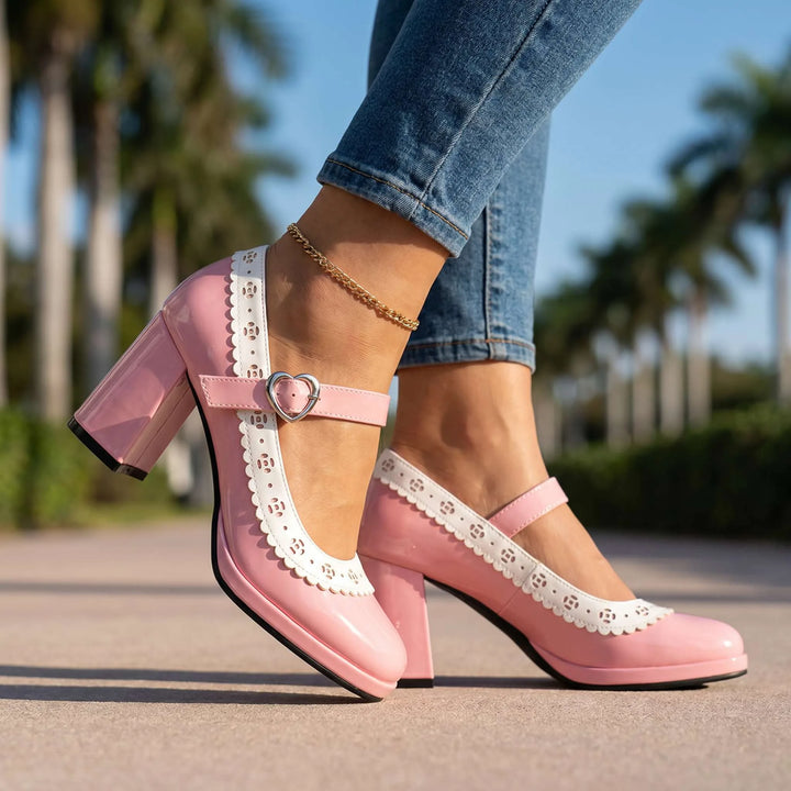 Womens mary jane lace heels miami.png