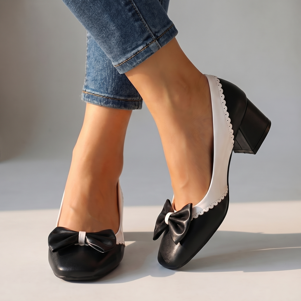 Aria Block Heel Mary Janes 1