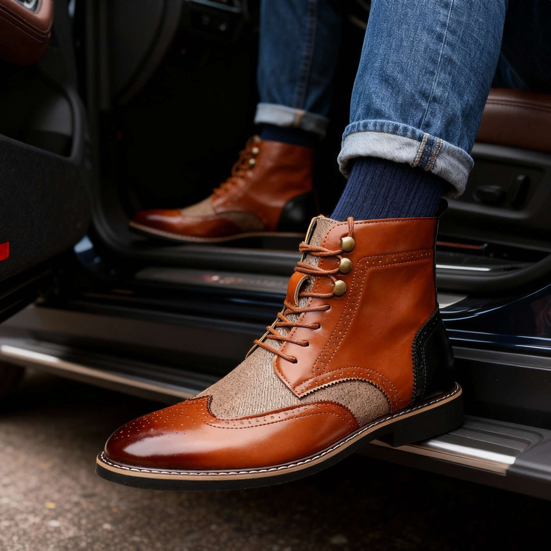 Benjamin Jones Laced Boots