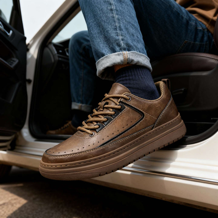 Matthew Leather Sneakers