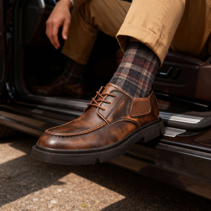 Theodore Leather Derbies