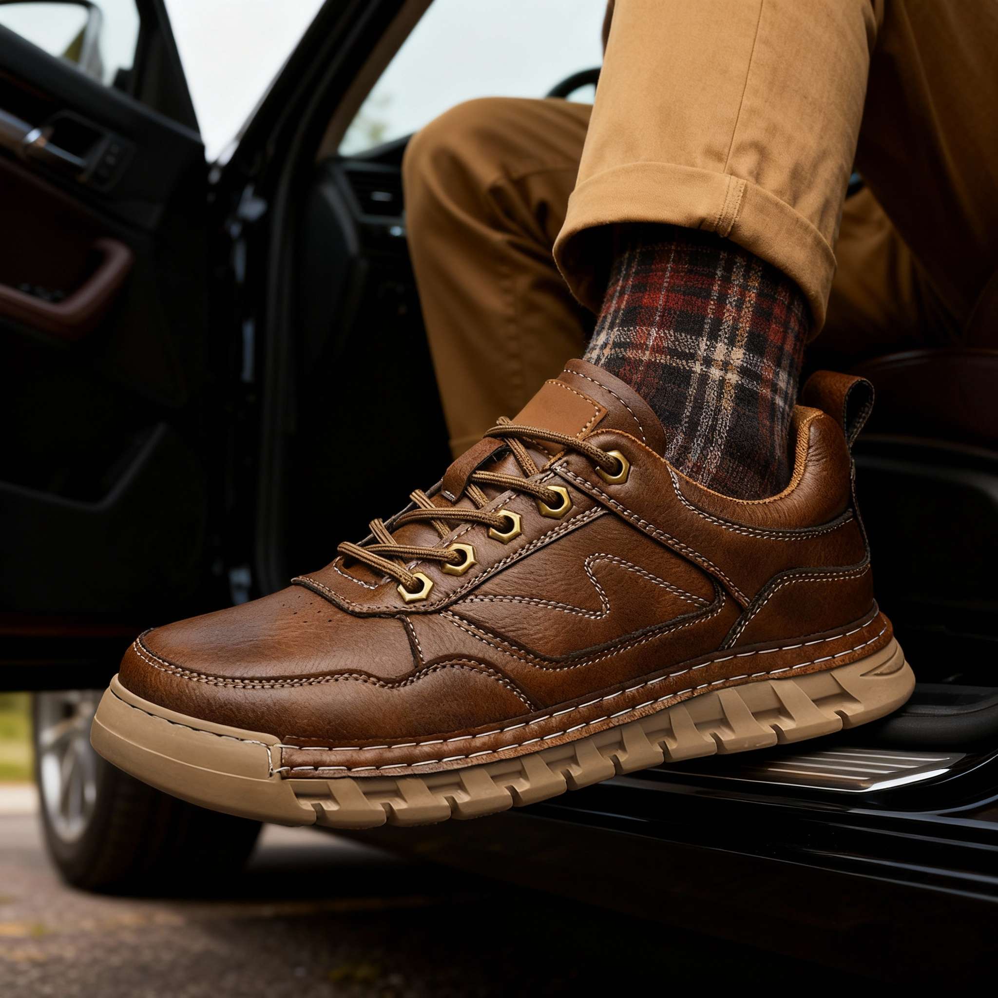 Captain Leather Sneakers – Hudson Hills