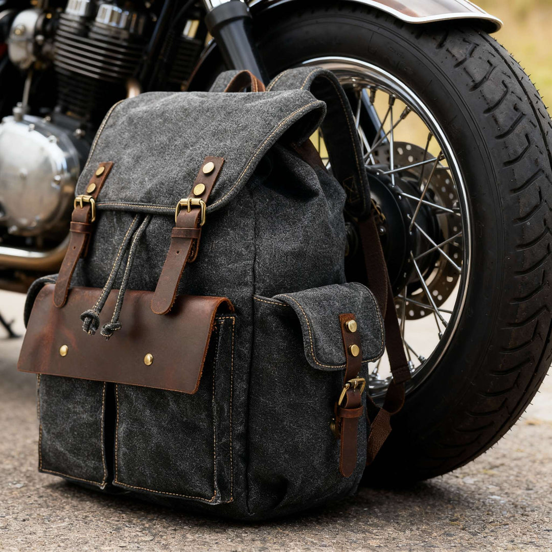 Benjamin Wilson Canvas Backpack