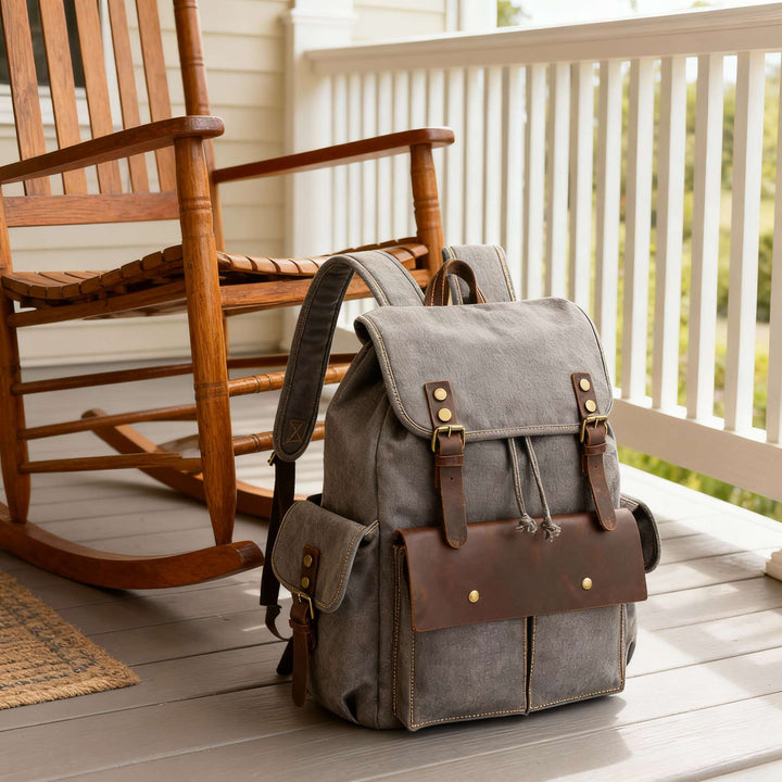 Benjamin Wilson Canvas Backpack