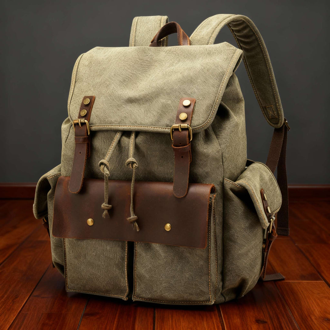 Benjamin Wilson Canvas Backpack