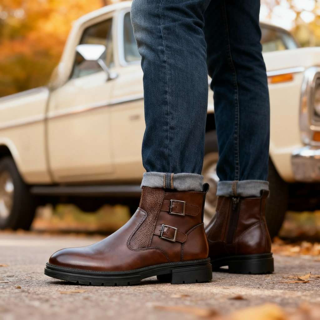 Bennett Buckle Boots