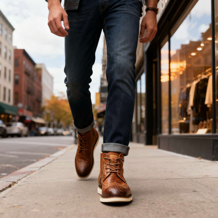 Cohen Forbes Leather Brogue Sneakers