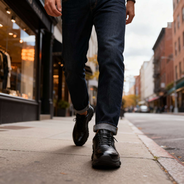 William Brooks Leather Sneakers