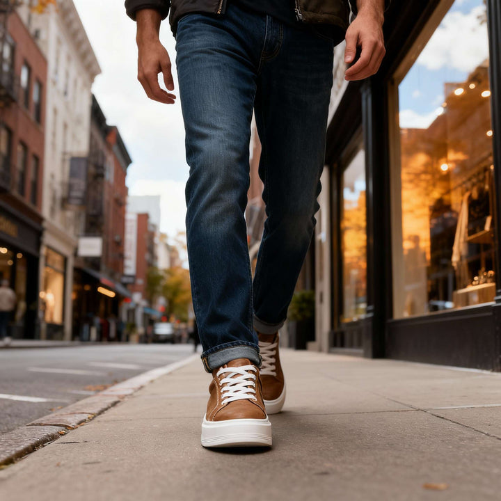 Conrad Jones Leather Sneakers