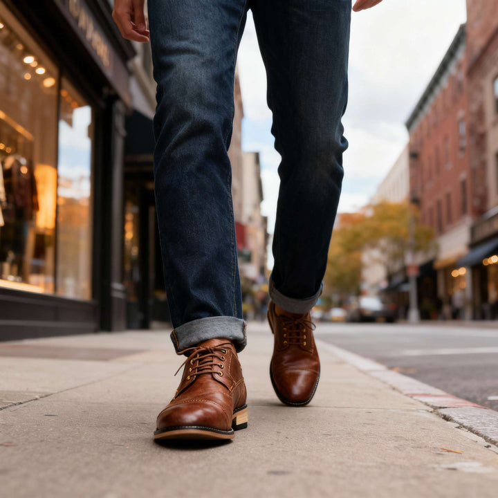 Geoffrey Jones Cap-Toe Derbies