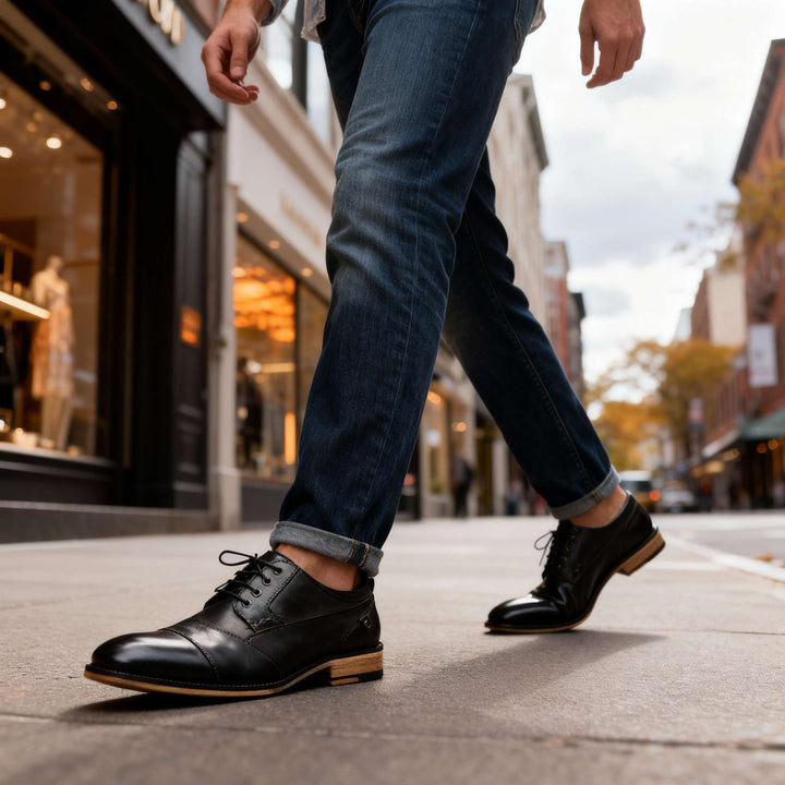 Geoffrey Jones Cap-Toe Derbies