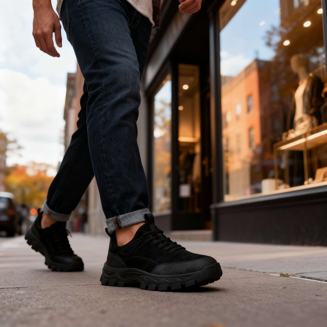 Blaze Road Leather Sneakers