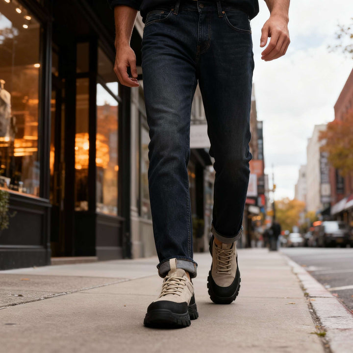 Blaze Road Leather Sneakers