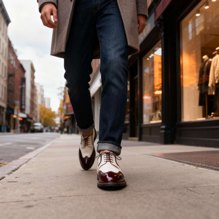 Vincent Cline Brogue Derbies