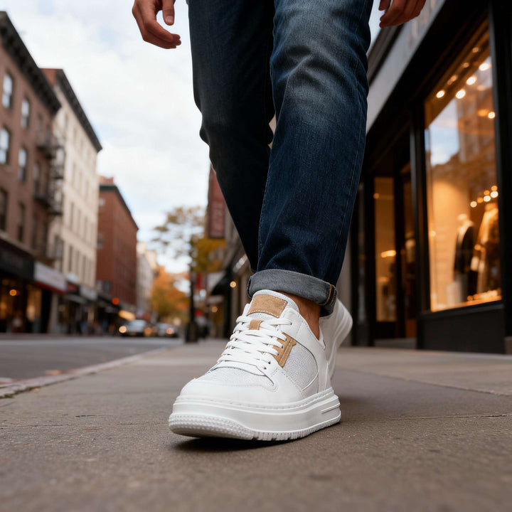 James Carter Leather Sneakers