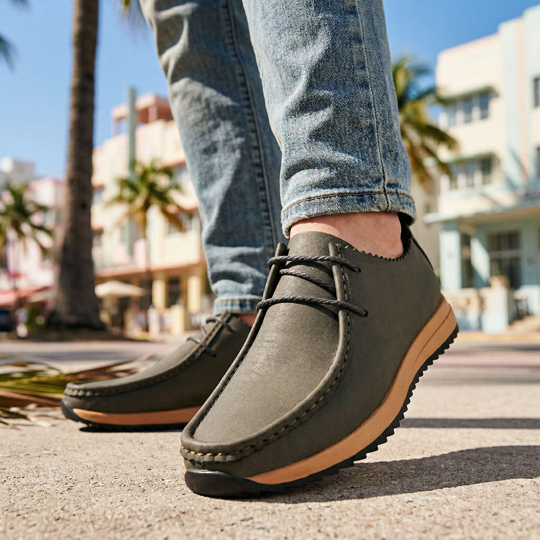 Jack Wilson Moc-Toe Sneakers
