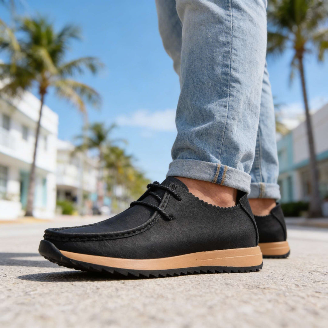 Jack Wilson Moc-Toe Sneakers