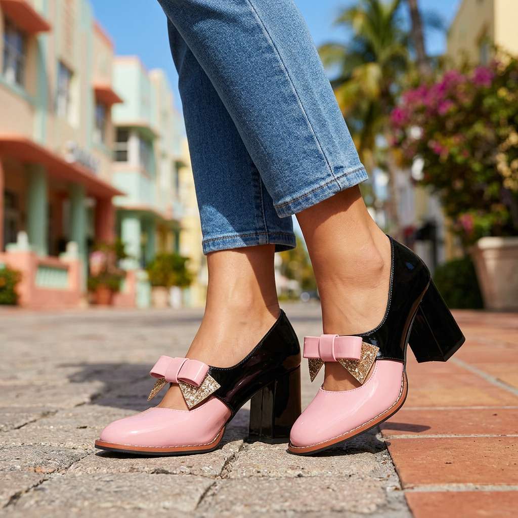 Alessia Bow Loafers