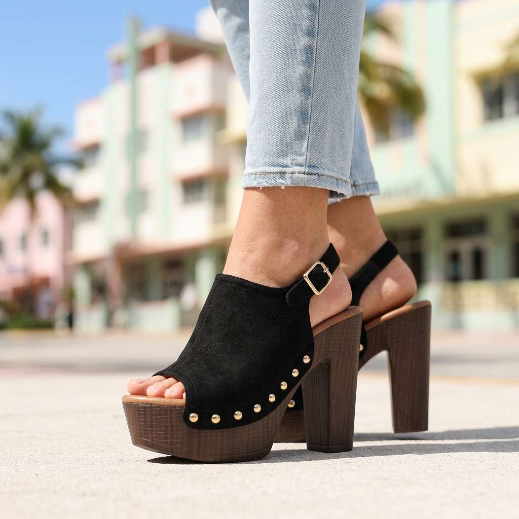 Vanessa Open Toe Heels