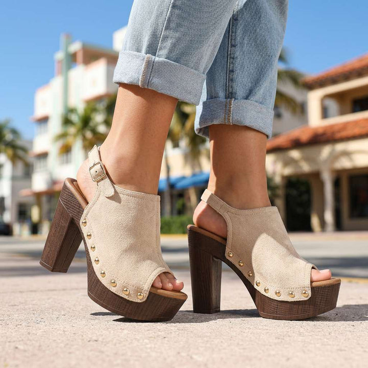 Vanessa Open Toe Heels