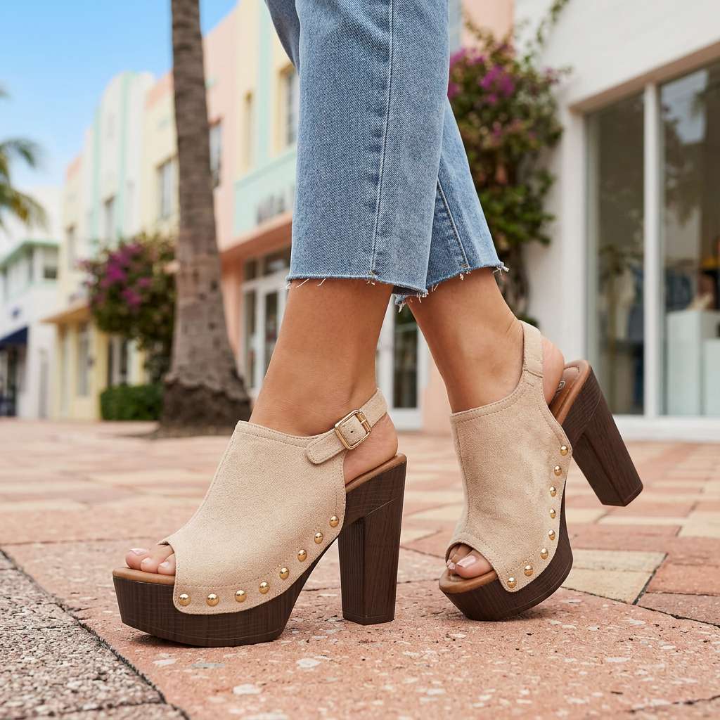 Vanessa Open Toe Heels