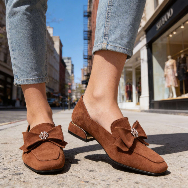 Isabella Bow Loafers
