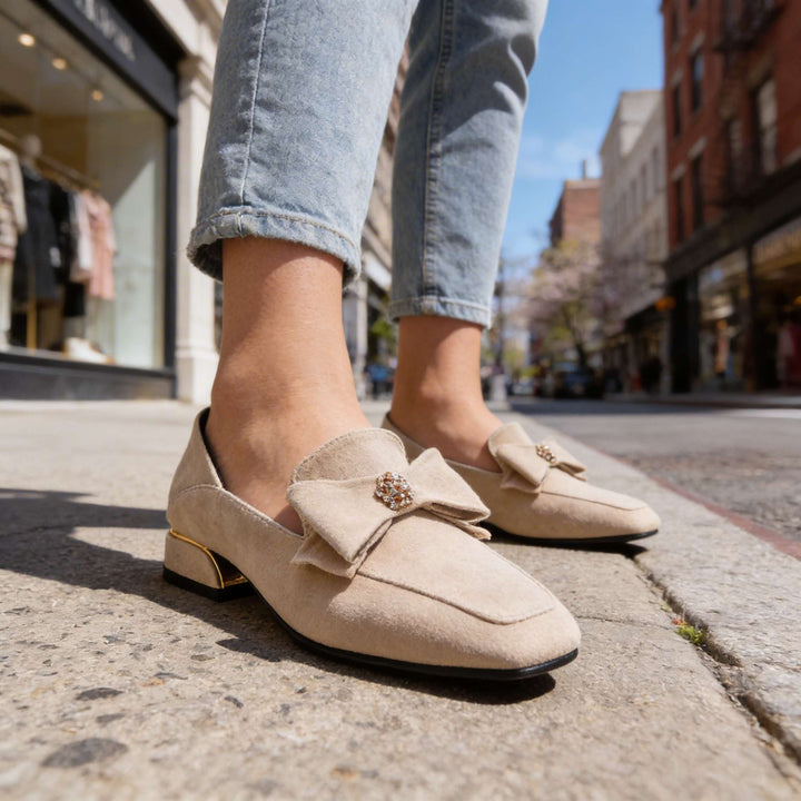 Isabella Bow Loafers