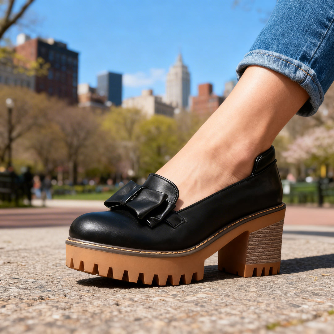 Arlene Bow-Tie Loafers