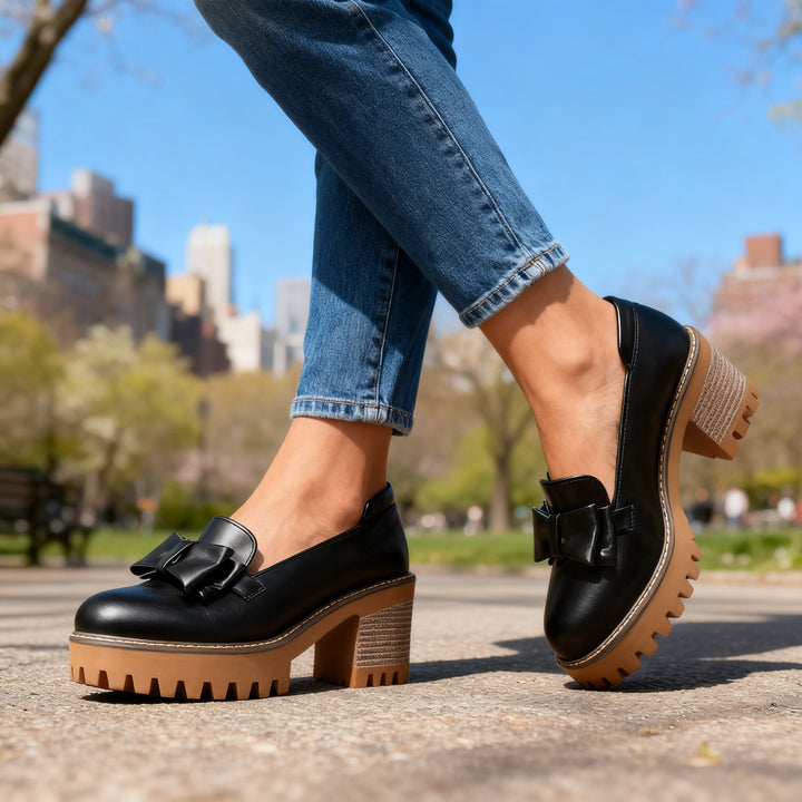 Arlene Bow-Tie Loafers