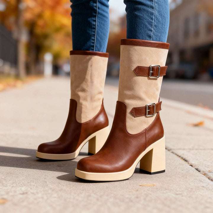 Veronika Buckle Boots