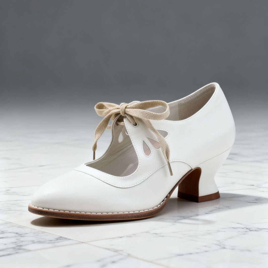 Madison Lace Up Heels