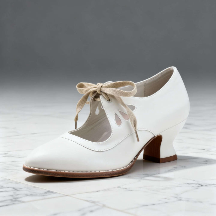 Madison Lace Up Heels