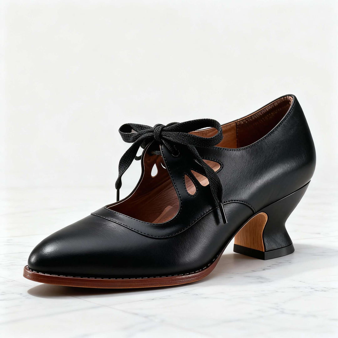 Madison Lace Up Heels