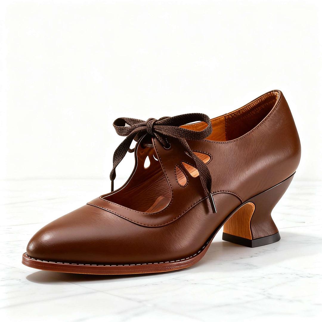 Madison Lace Up Heels