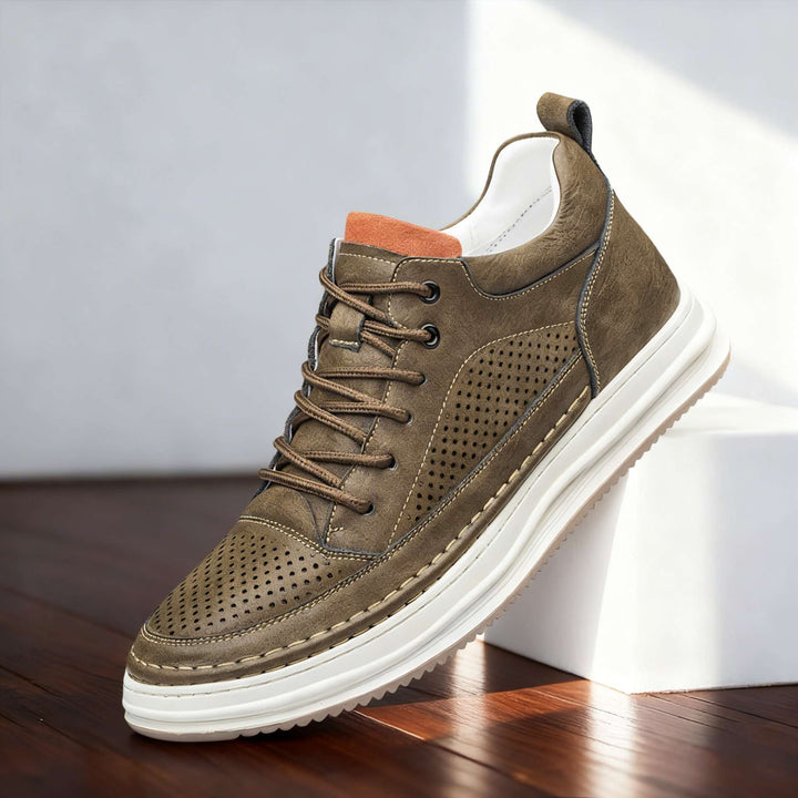 Robert Johnson Breeze Leather Sneakers