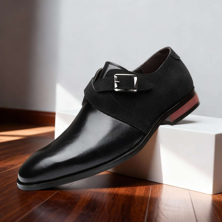 George Williams Suede Monk Straps