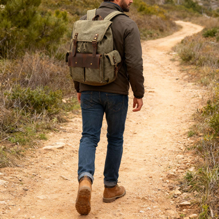 Benjamin Wilson Canvas Backpack