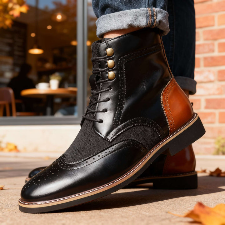 Benjamin Jones Laced Boots