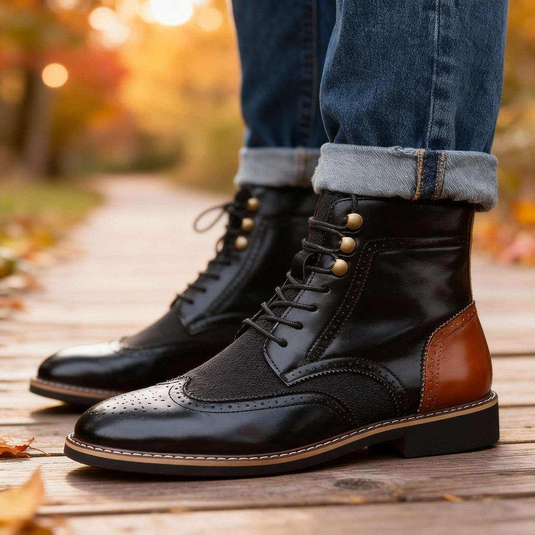 Benjamin Jones Laced Boots