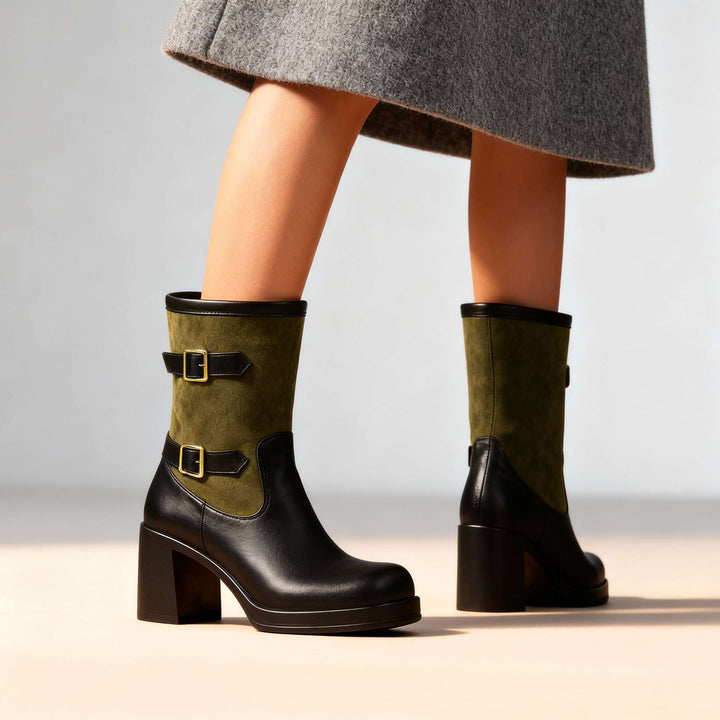 Veronika Buckle Boots