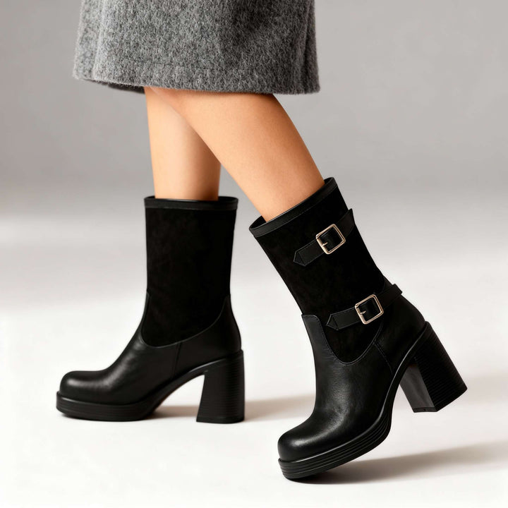 Veronika Buckle Boots