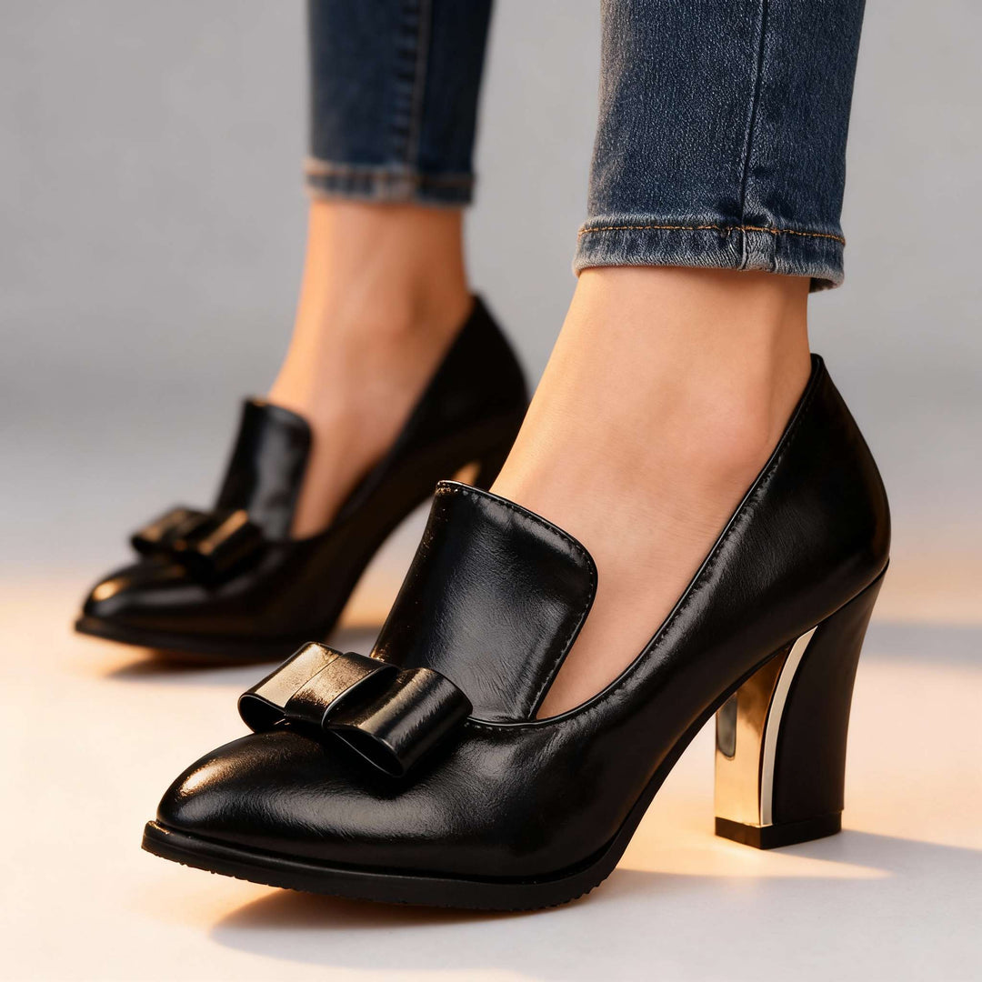 Mabel Bow Heels