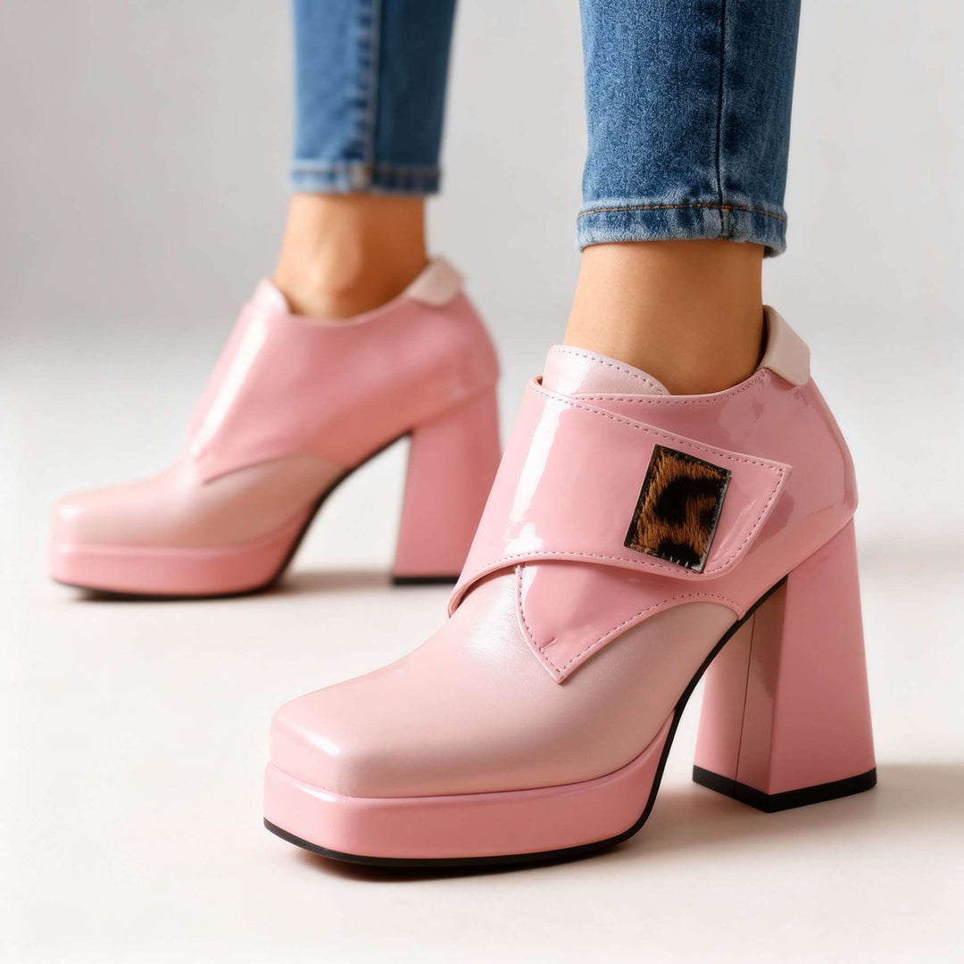 Natalie Block Heels